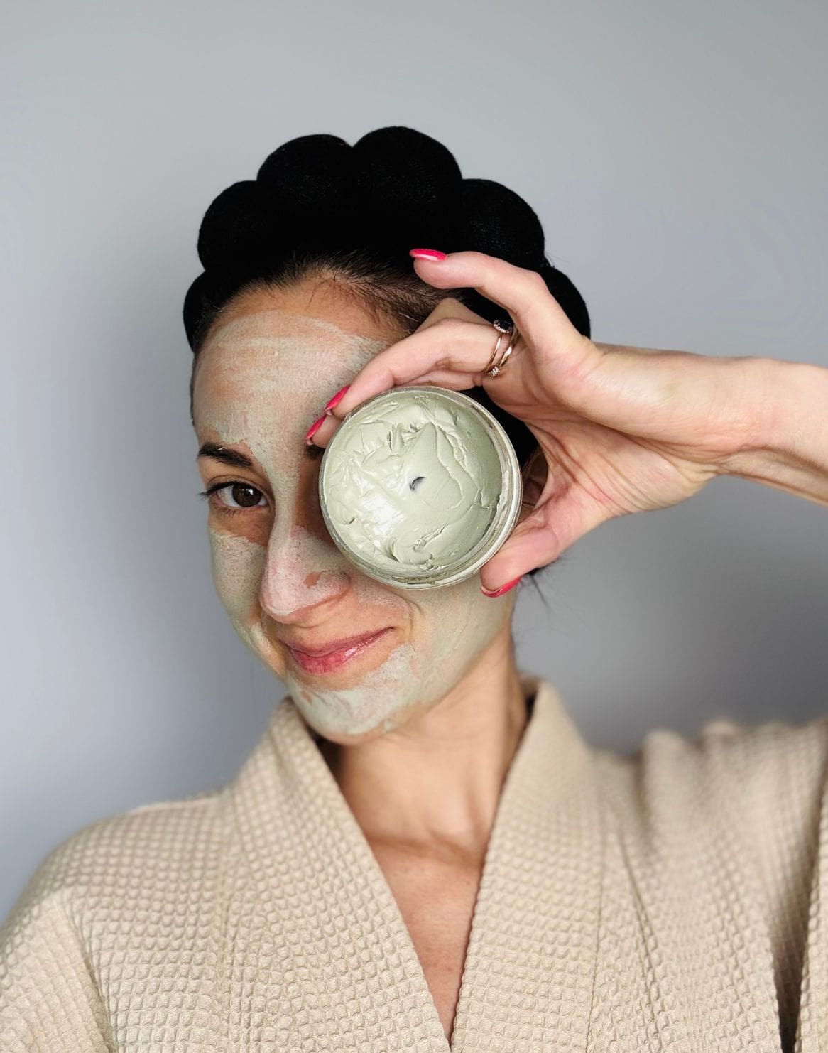 Masque à l'huile de chanvre anti-imperfections
