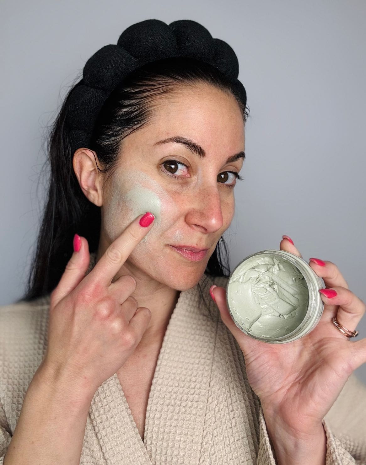 Masque à l'huile de chanvre anti-imperfections